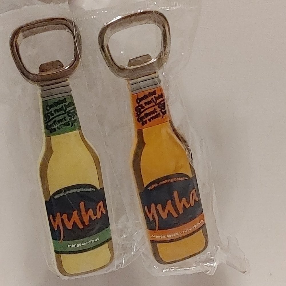 Yuha Premium Juice Beverage Bottle Openers x 2